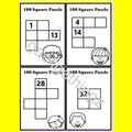 100-Square Puzzles