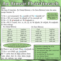 Aimsir Fháistineach - Rialacha (Rules)