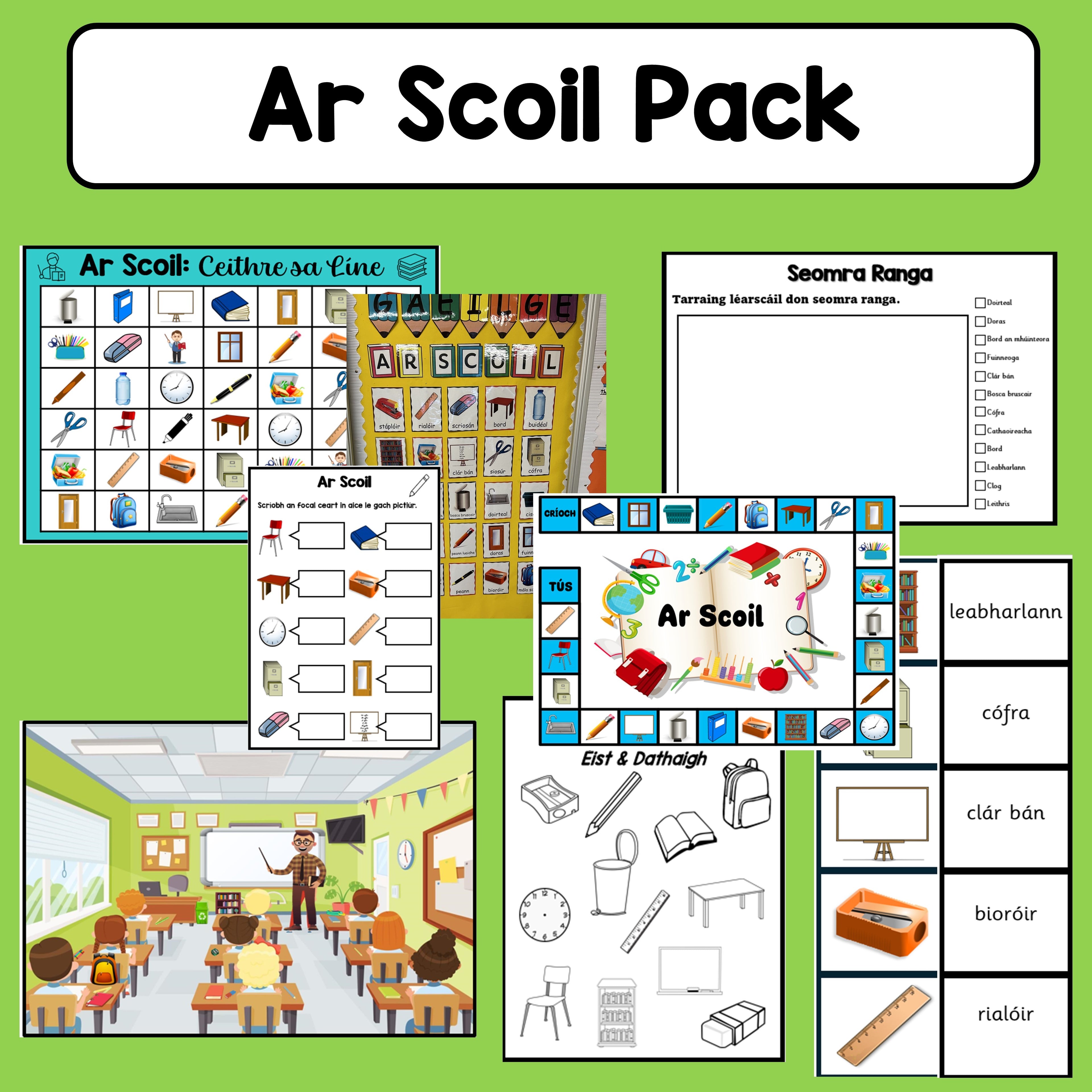 Ar Scoil - Resources and Activities (JI-2nd Class)