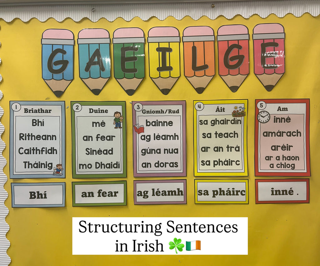 Struchtúr na hAbairte - Sentence Structure