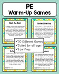 PE - Warm-up Games