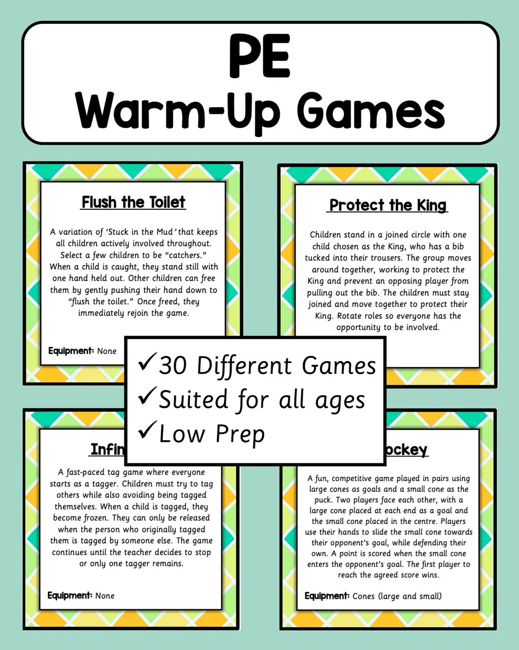PE - Warm-up Games