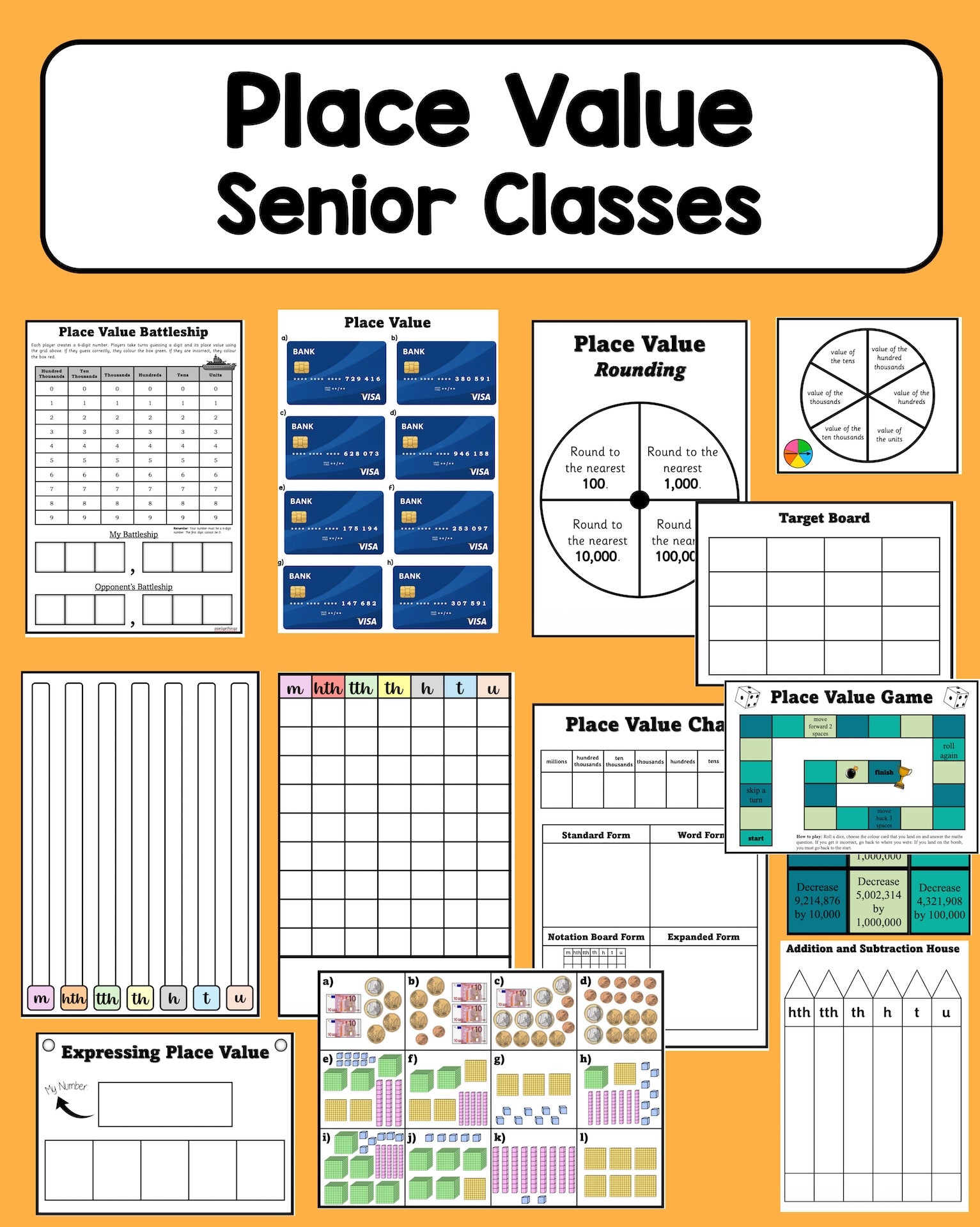 Place Value - Senior Classes (Pack)