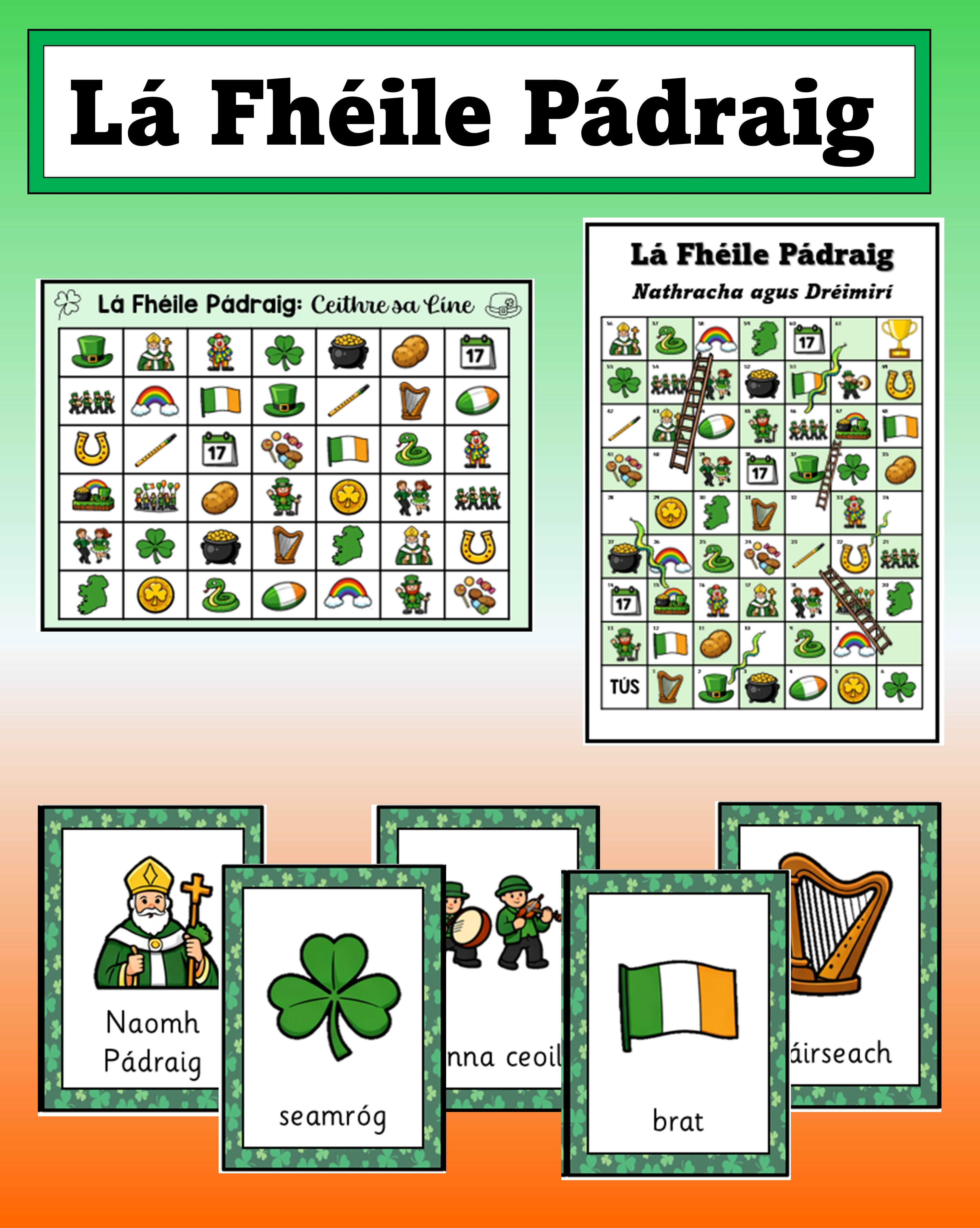 Lá Fhéile Pádraig - St. Patrick's Day Resources