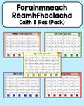 Réamhfhocail - Caith & Rás (Throw & Race) - Pack