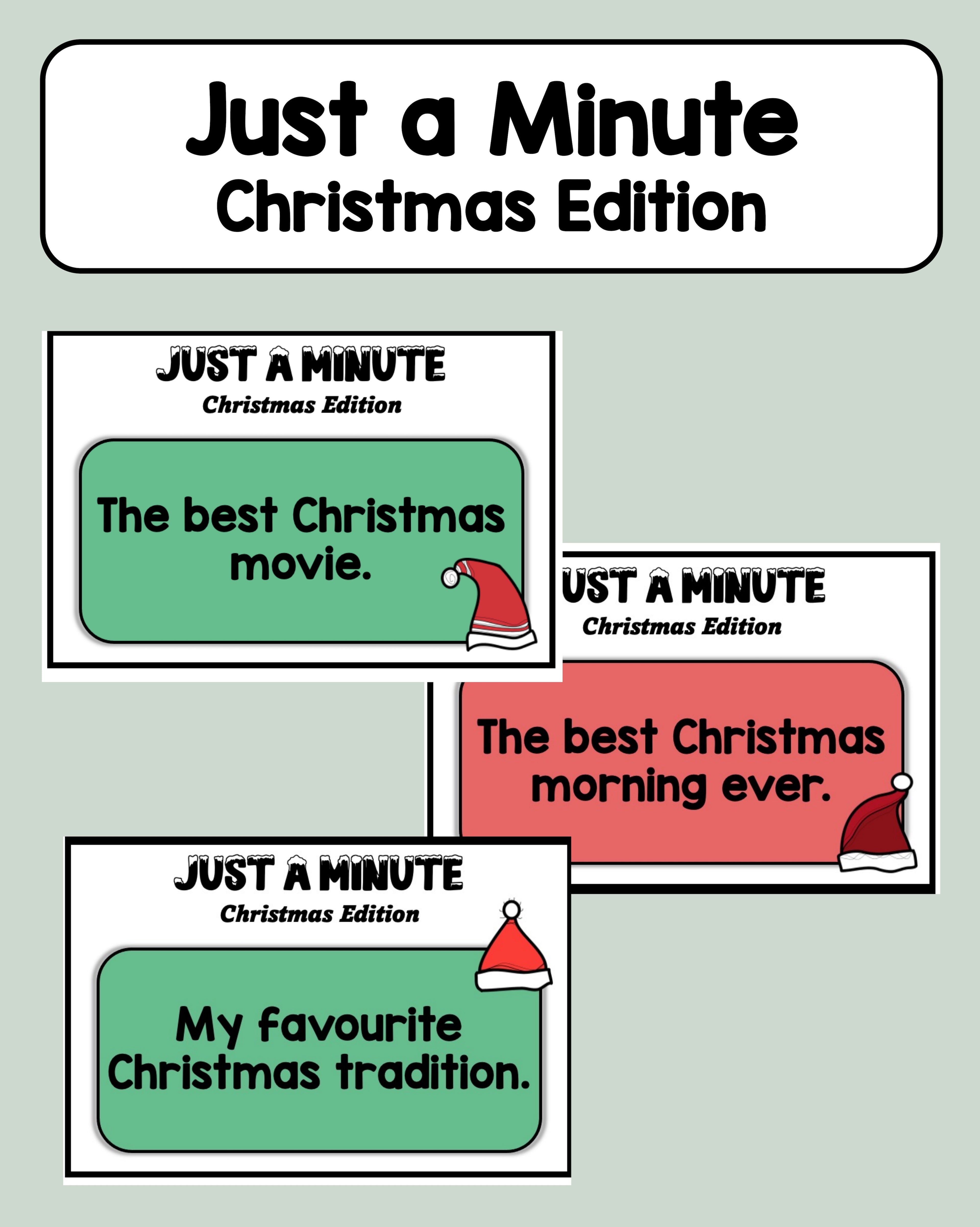Just a Minute - Christmas Edition