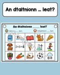 Taitníonn/Ní thaitníonn ____ liom