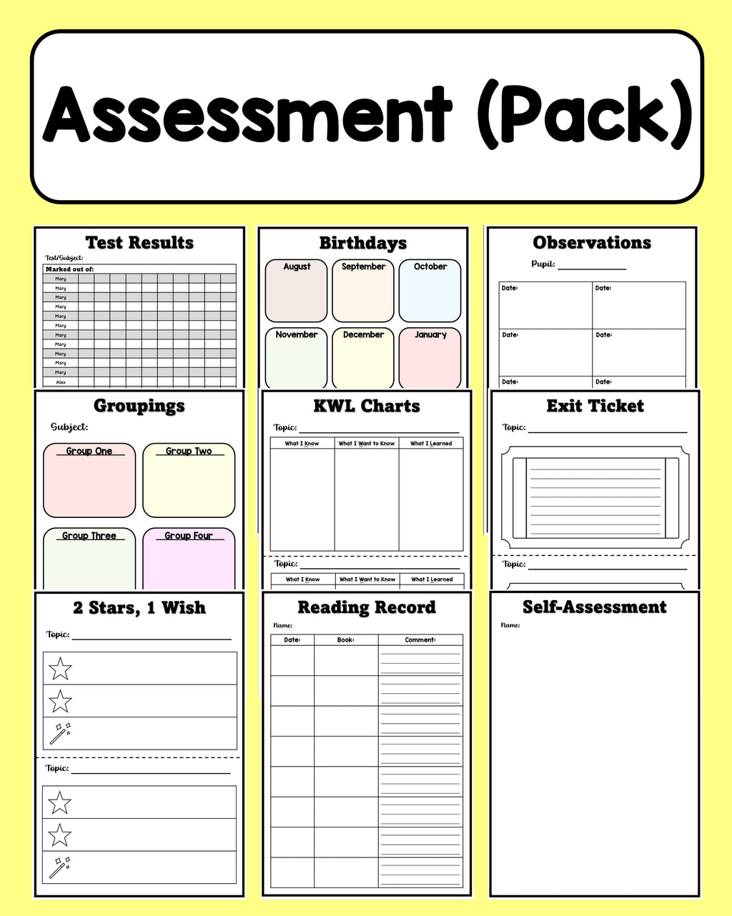 Assessment - Pack