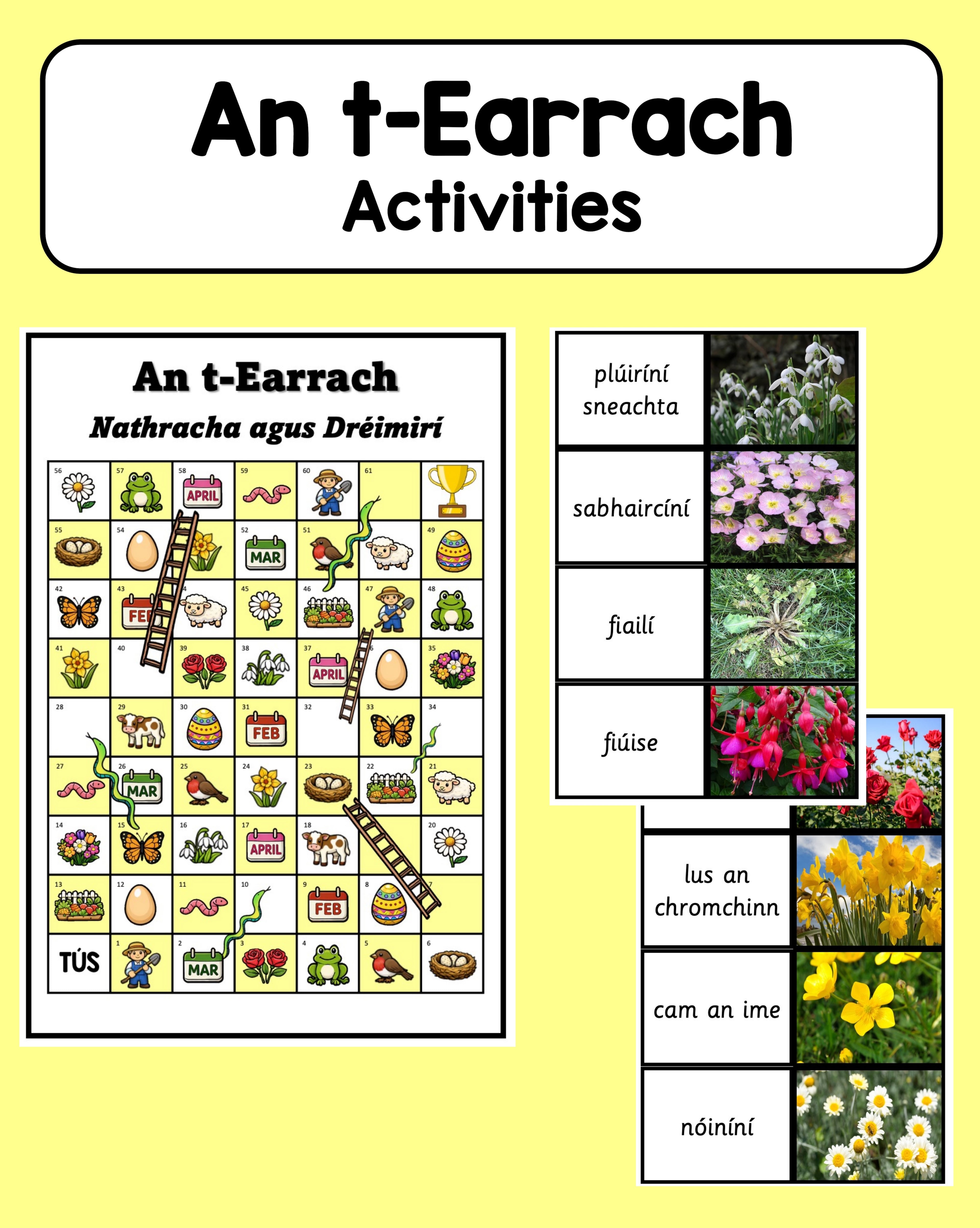 An t-Earrach - Activities