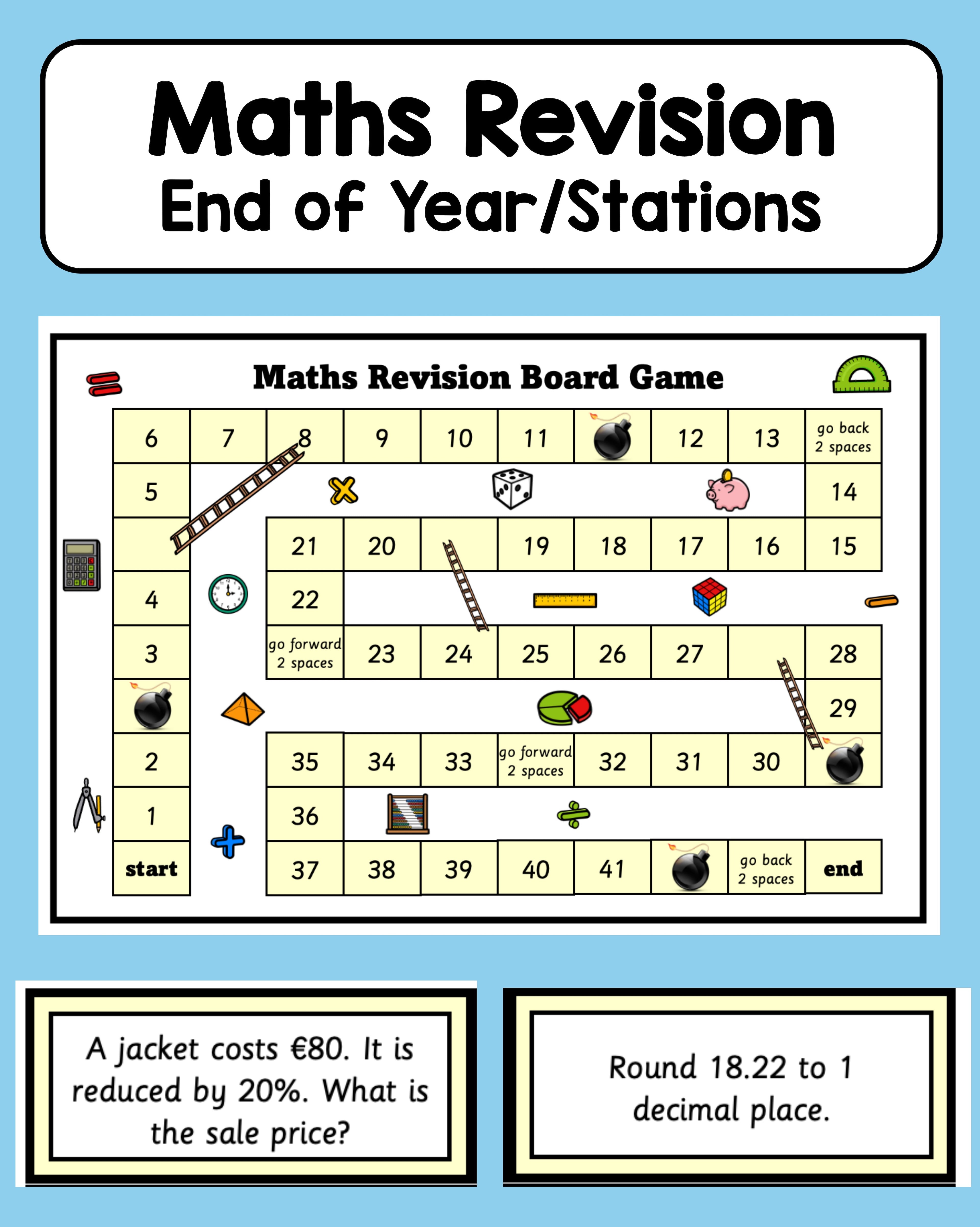 Maths Revision - Senior Classes