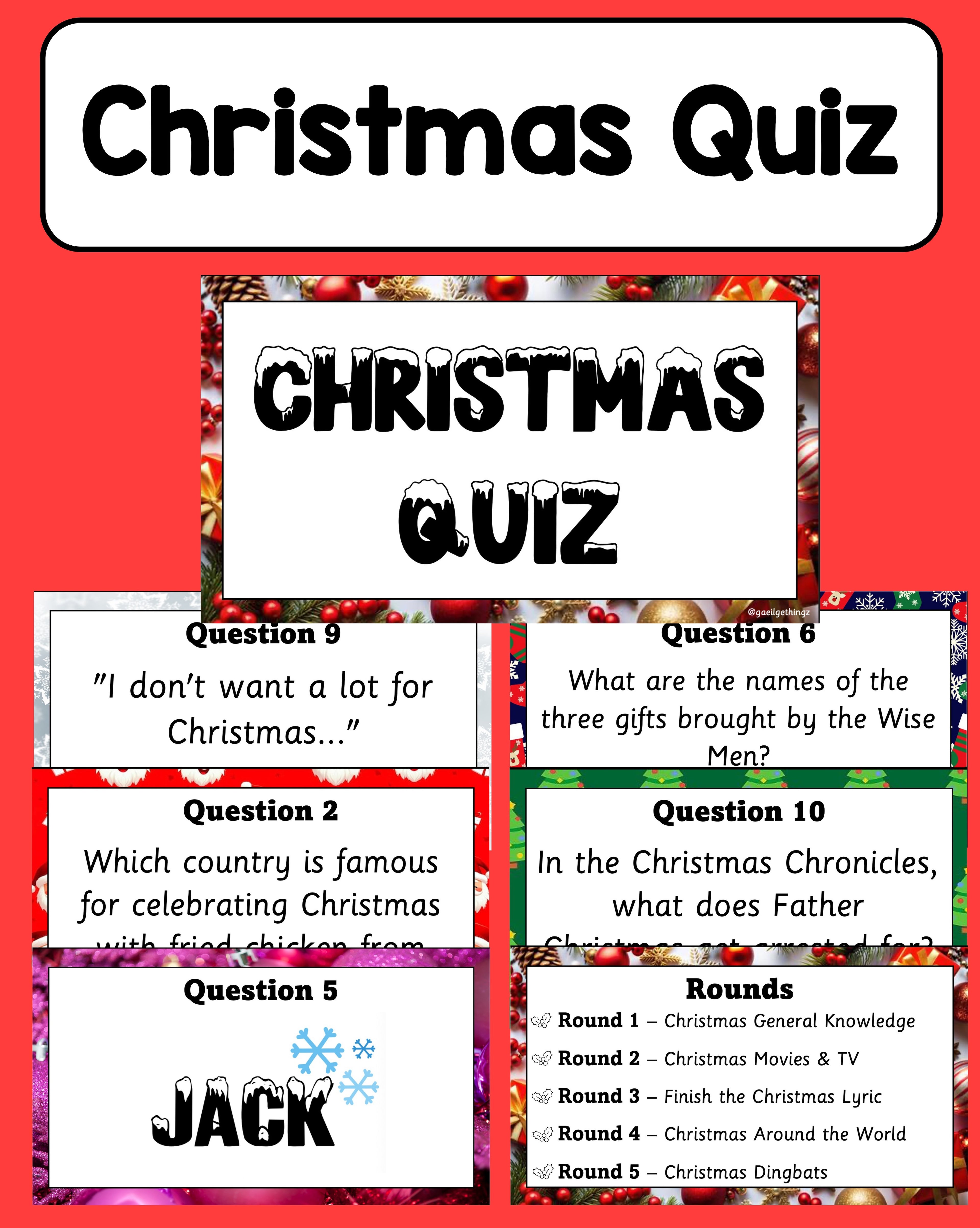 Christmas Quiz
