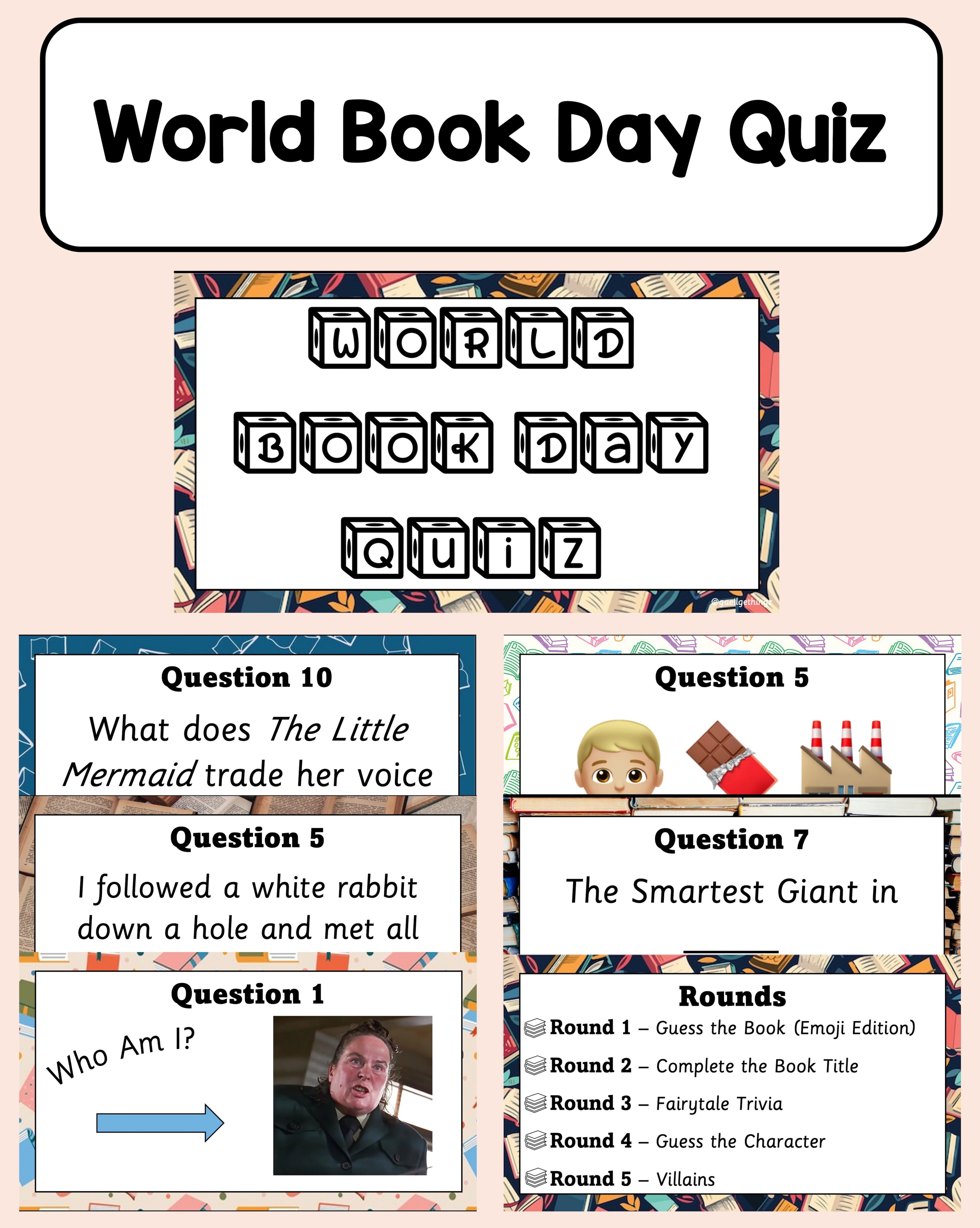 World Book Day Quiz