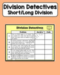 Division - Short & Long Division