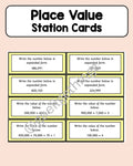Place Value - Station/Small Group Cards