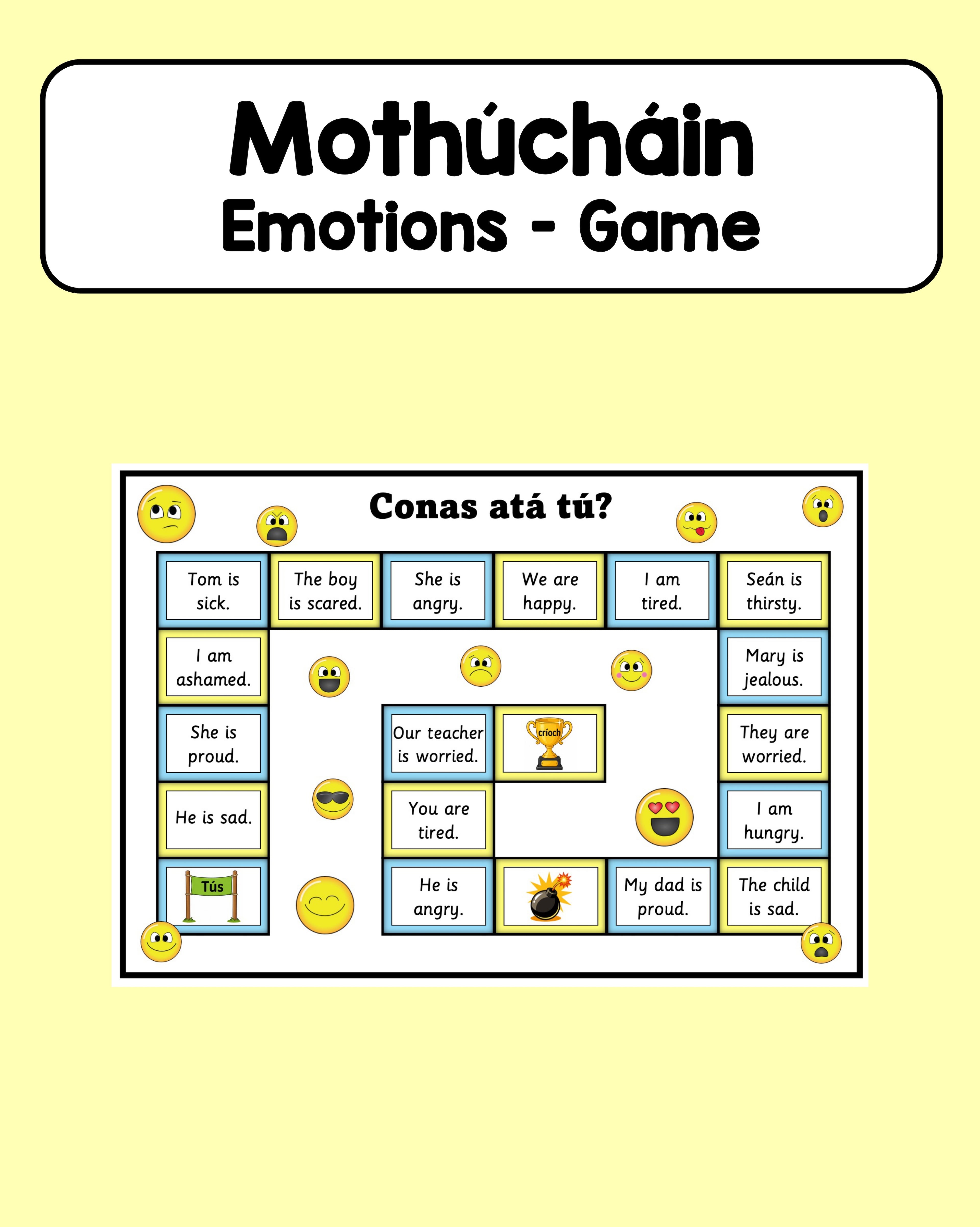 Mothúcháin - Emotions (Boardgame)