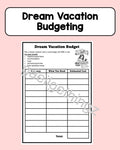 Budgeting - Dream Vacation