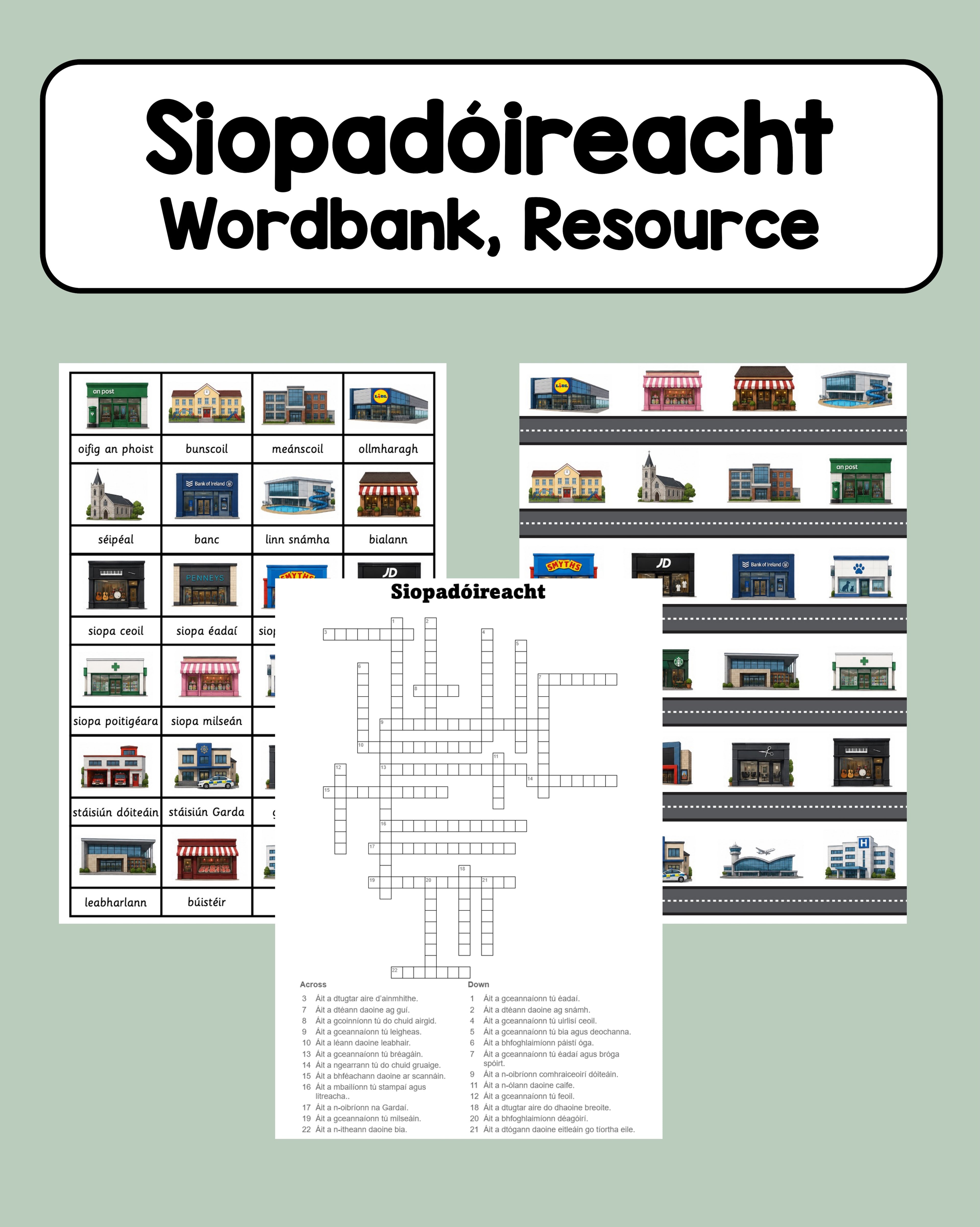Siopadóireacht - Resources