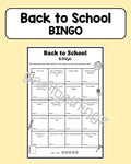 Back to School - BINGO (Find someone who...)