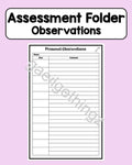 Assessment - Observations