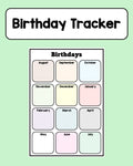 Birthday Tracker