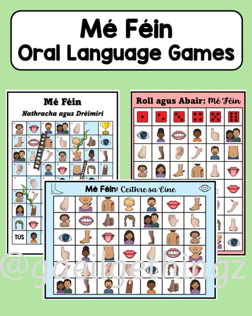 Mé Féin - Oral Language Games