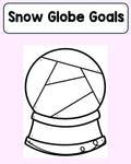 Snow Globe Goals - New Year Activity