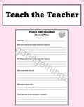 Teach the Teacher - Template