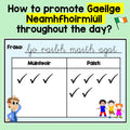Gaeilge Neamhfhoirmiúil - Promote Informal Irish