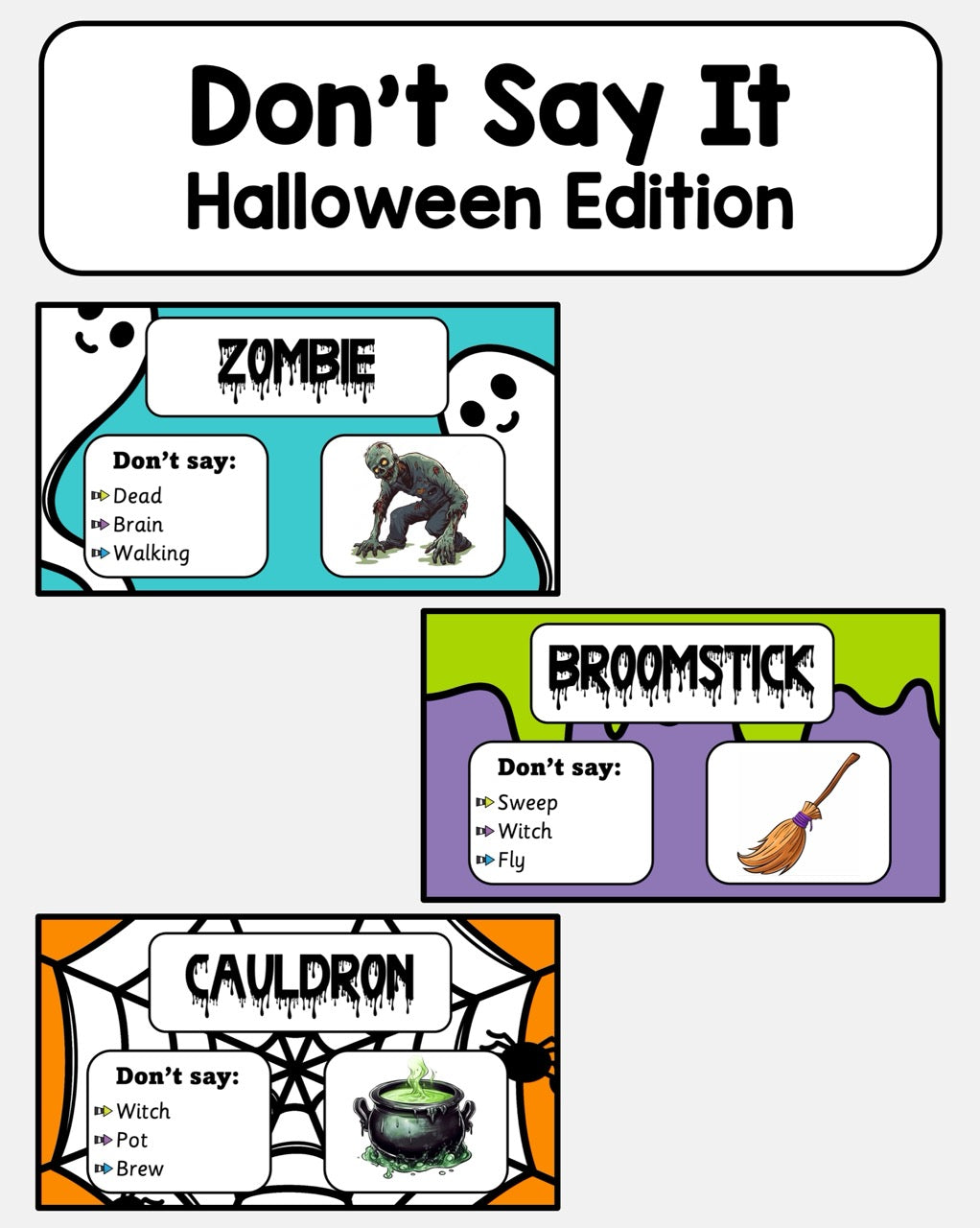 Don't Say It - Halloween Edition