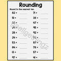 Round to the nearest 10