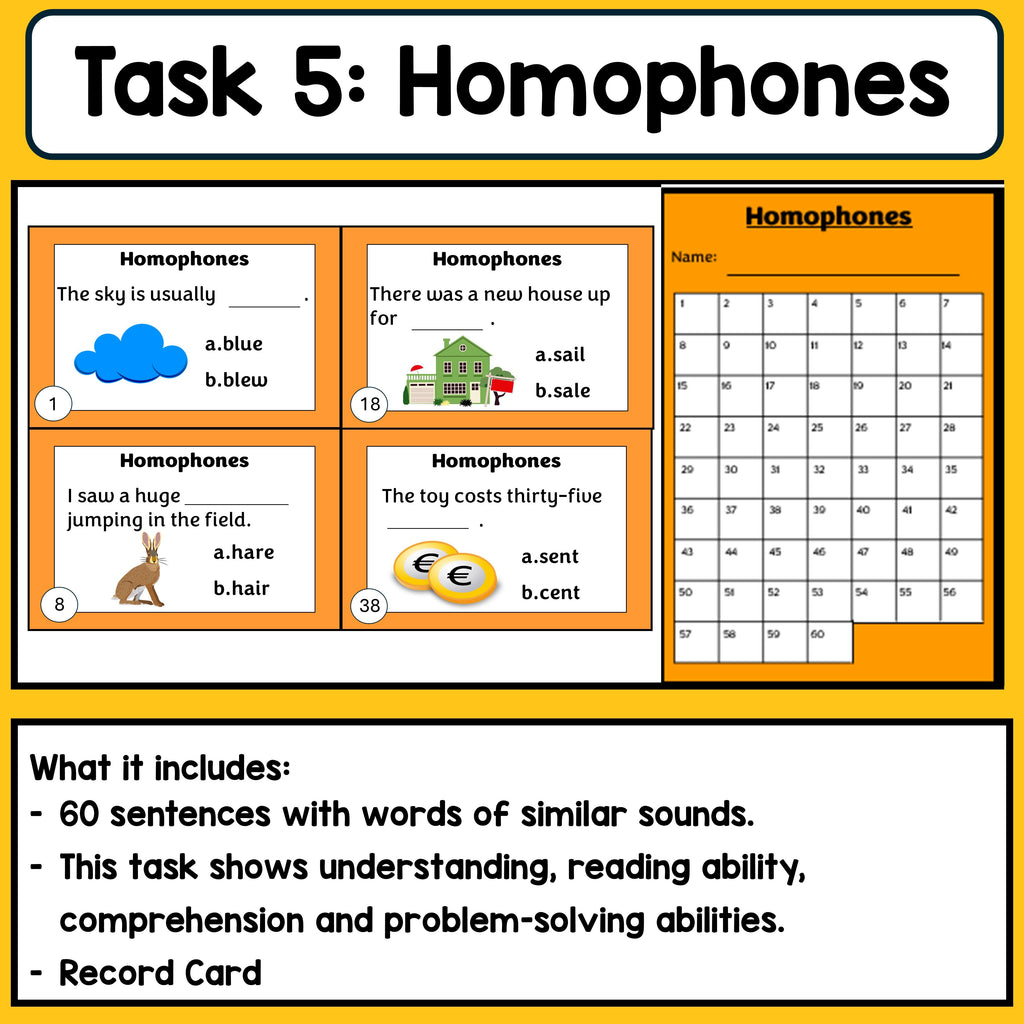 Early Finisher Task Cards (1st/2nd class)