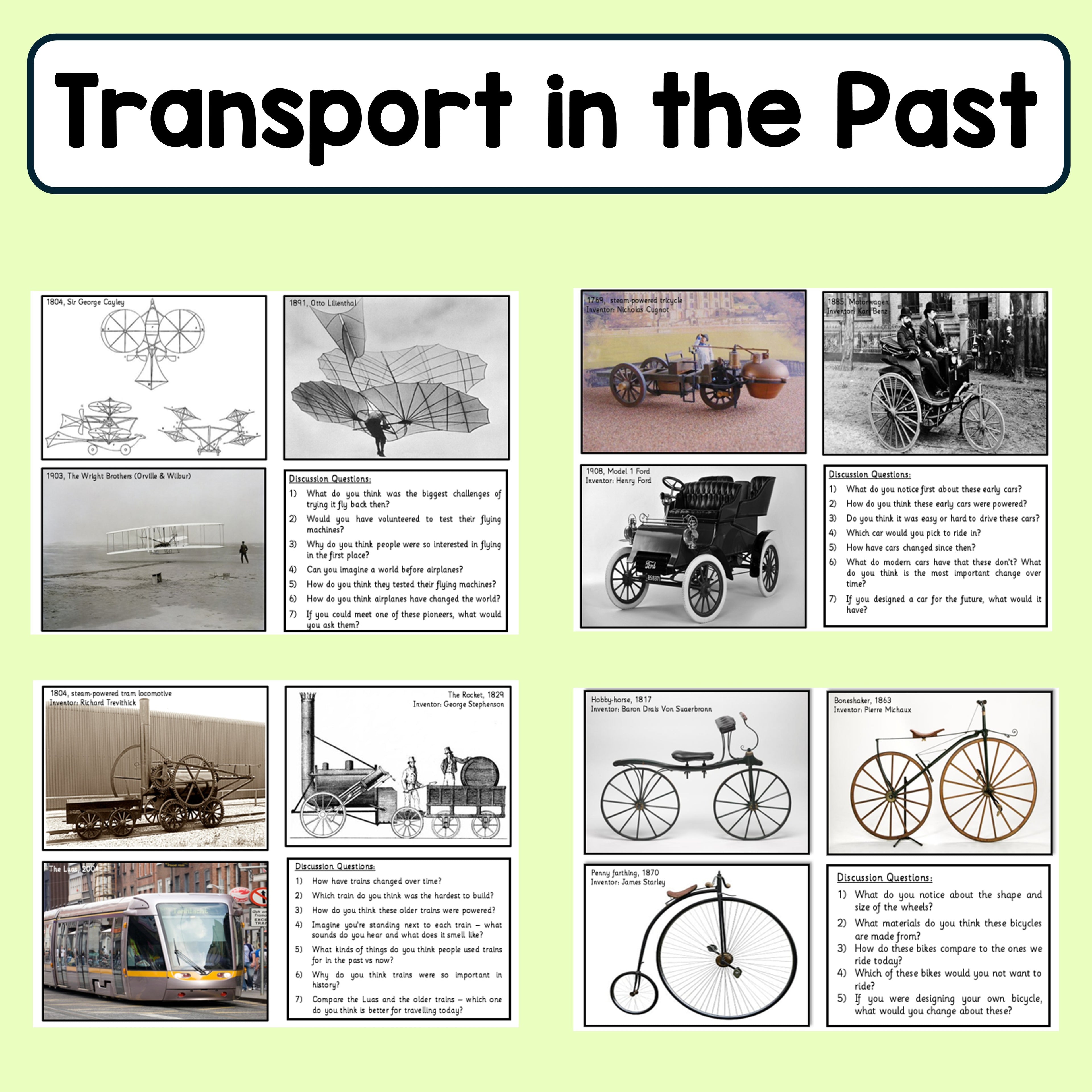 Transport in the Past