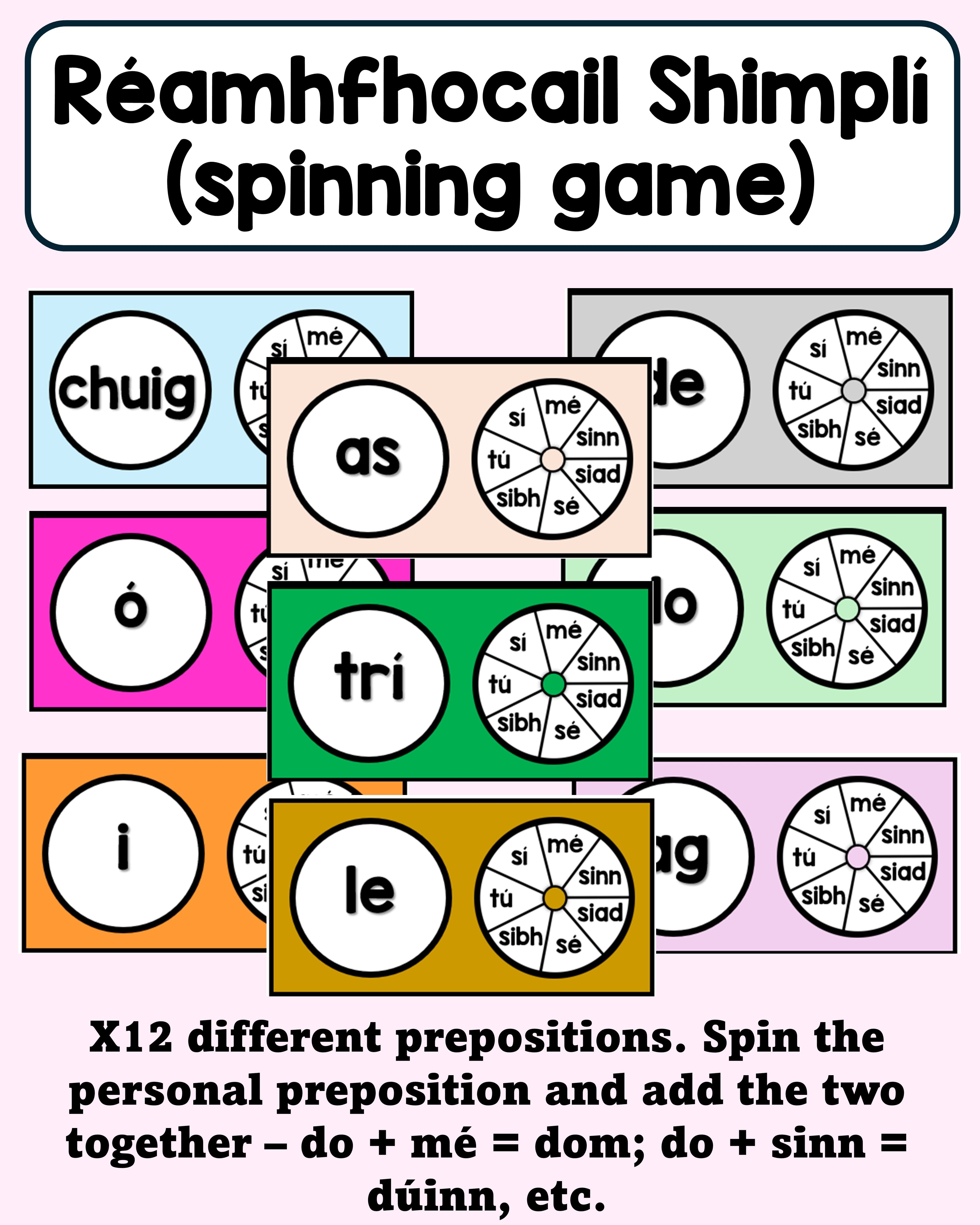 Réamhfhocail - Spinning Game