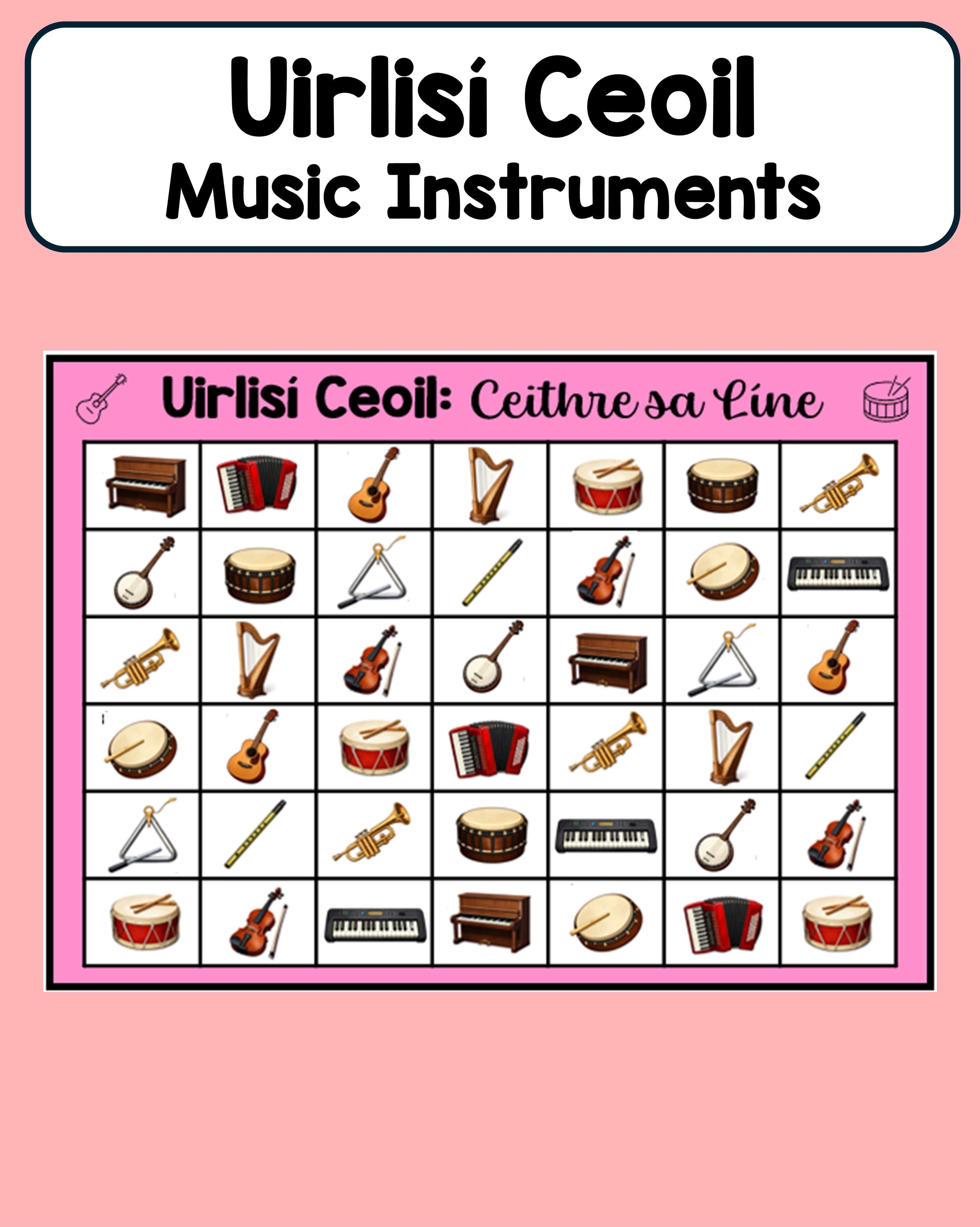 Uirslí Ceoil - Instruments (Ceithre sa Líne)