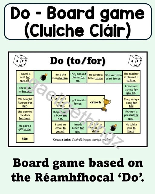 Do - Réamhfhocal (Board Game)