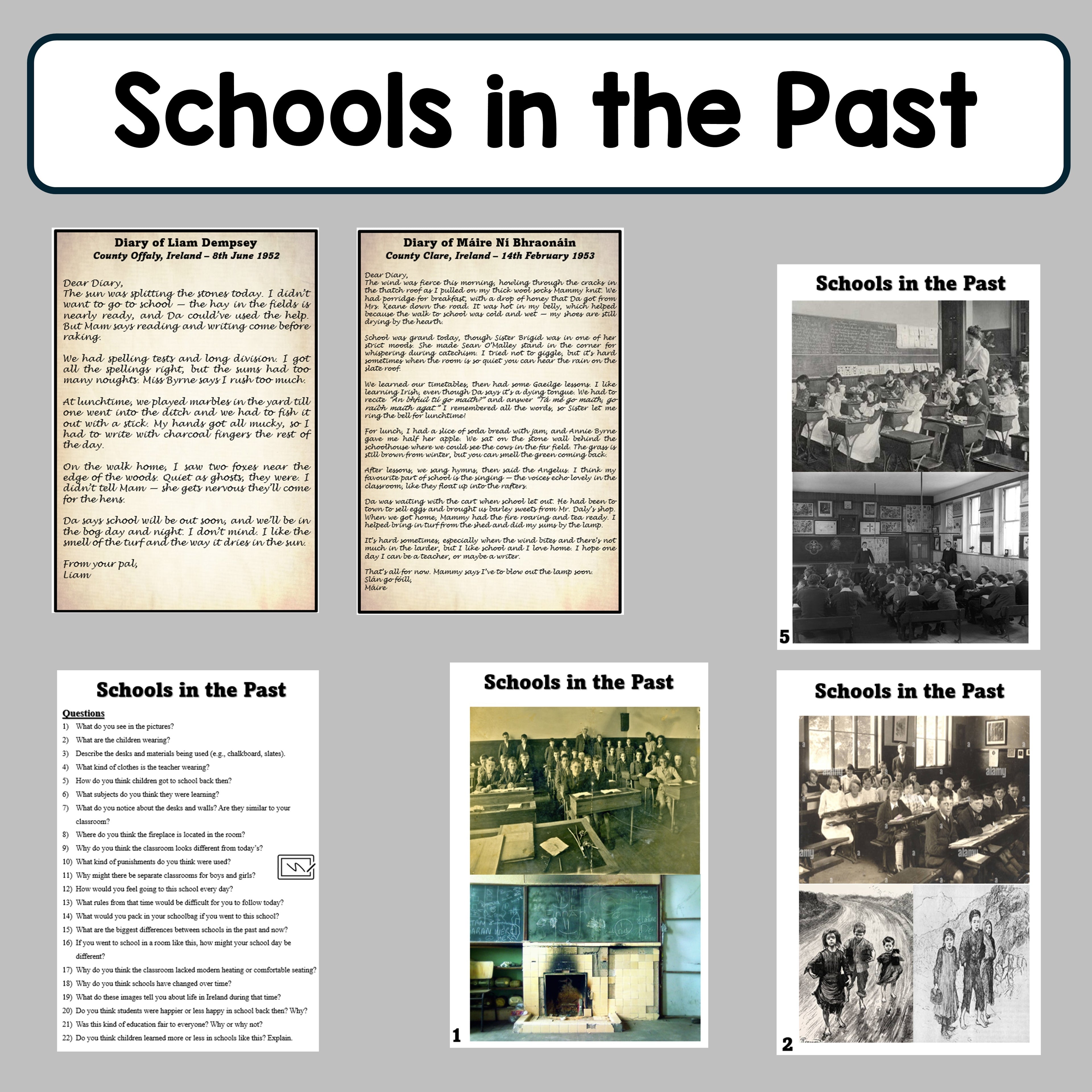 Schools in the Past - Senior End