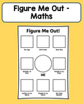 Figure Me Out - All About Me (Maths)