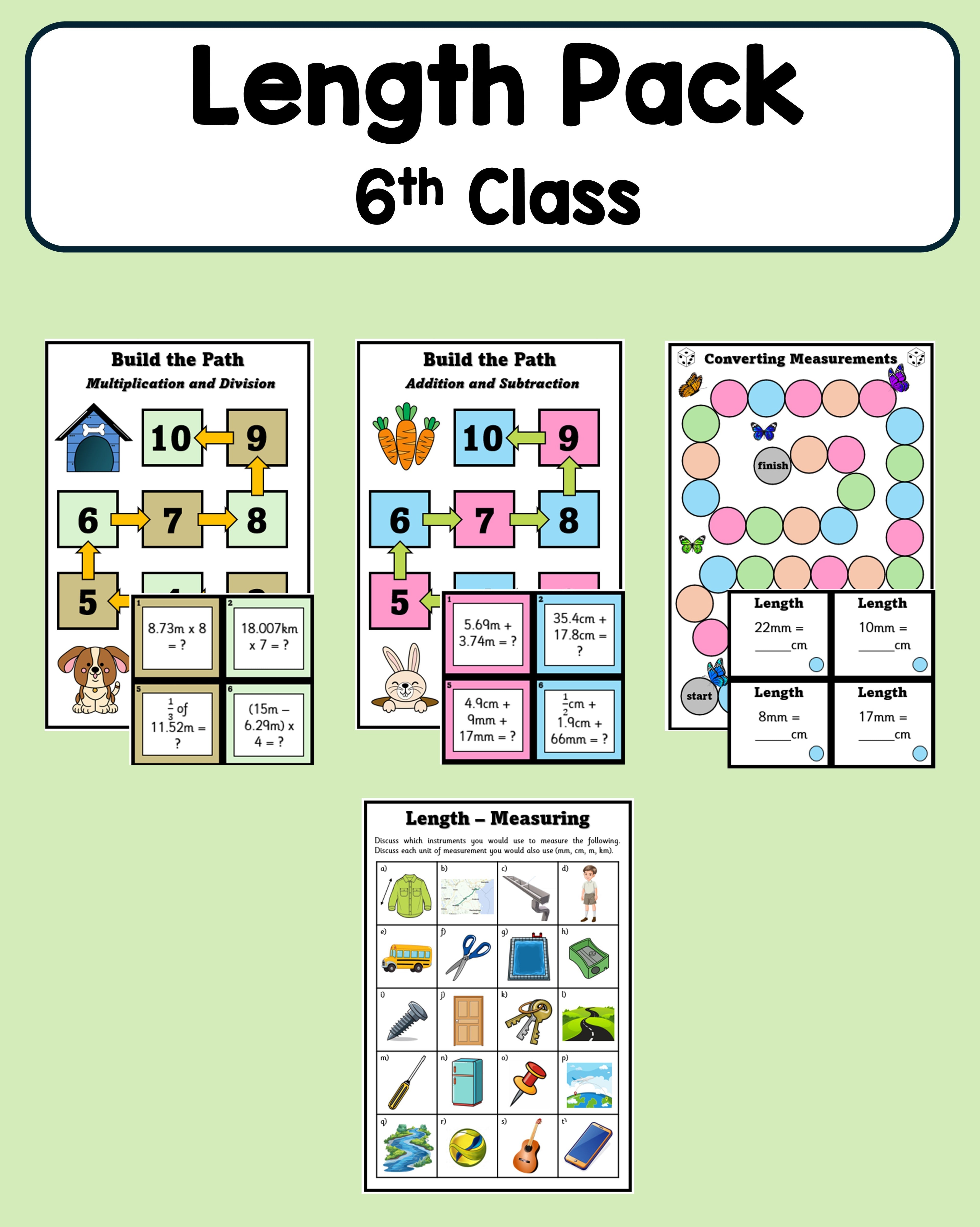 Length Pack - 6th Class