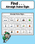 Aimsigh Duine Éigin (Name someone that ...)