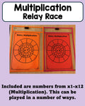 Multiplication Wheel - Relay Race