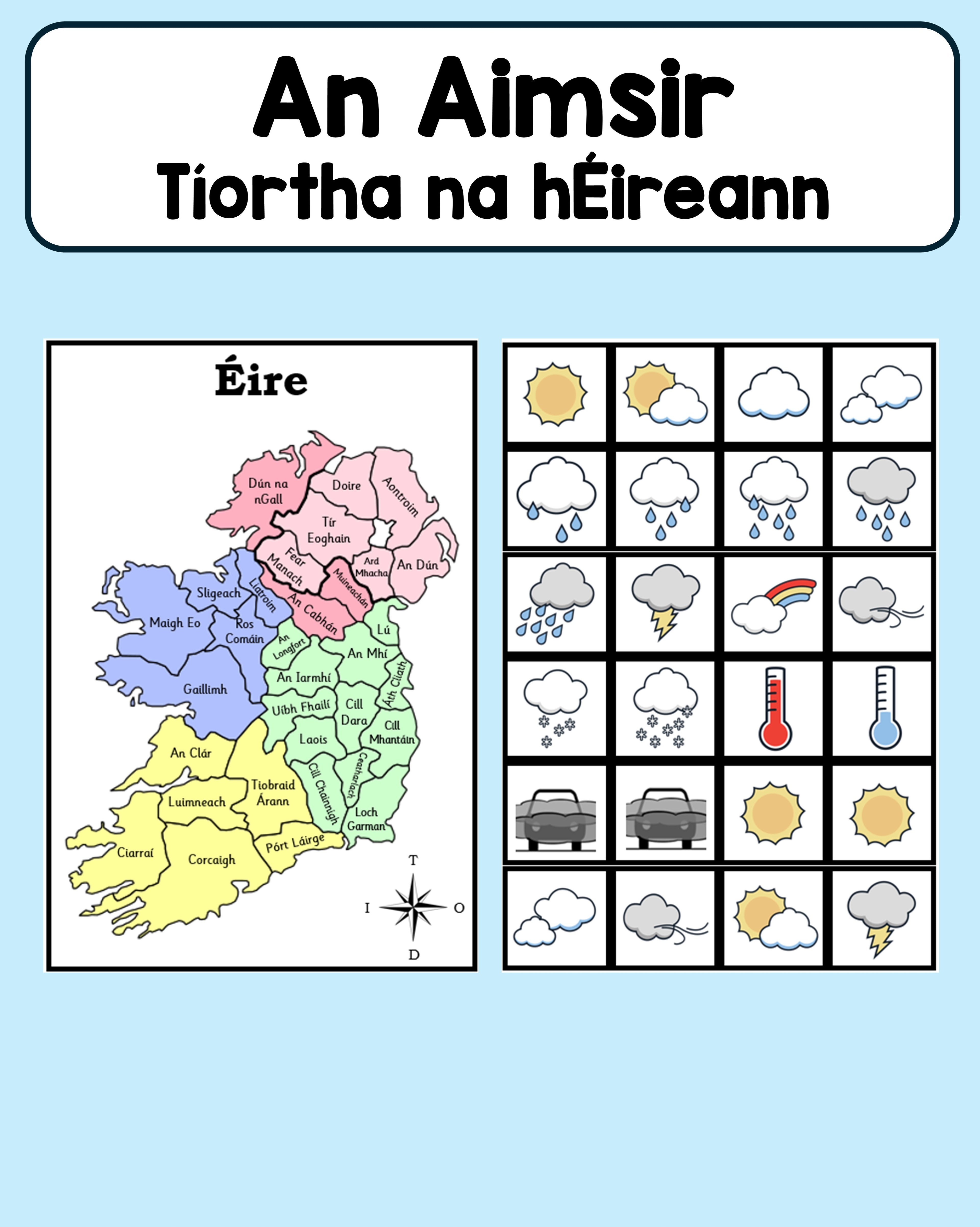 An Aimsir - Tíortha na hÉireann