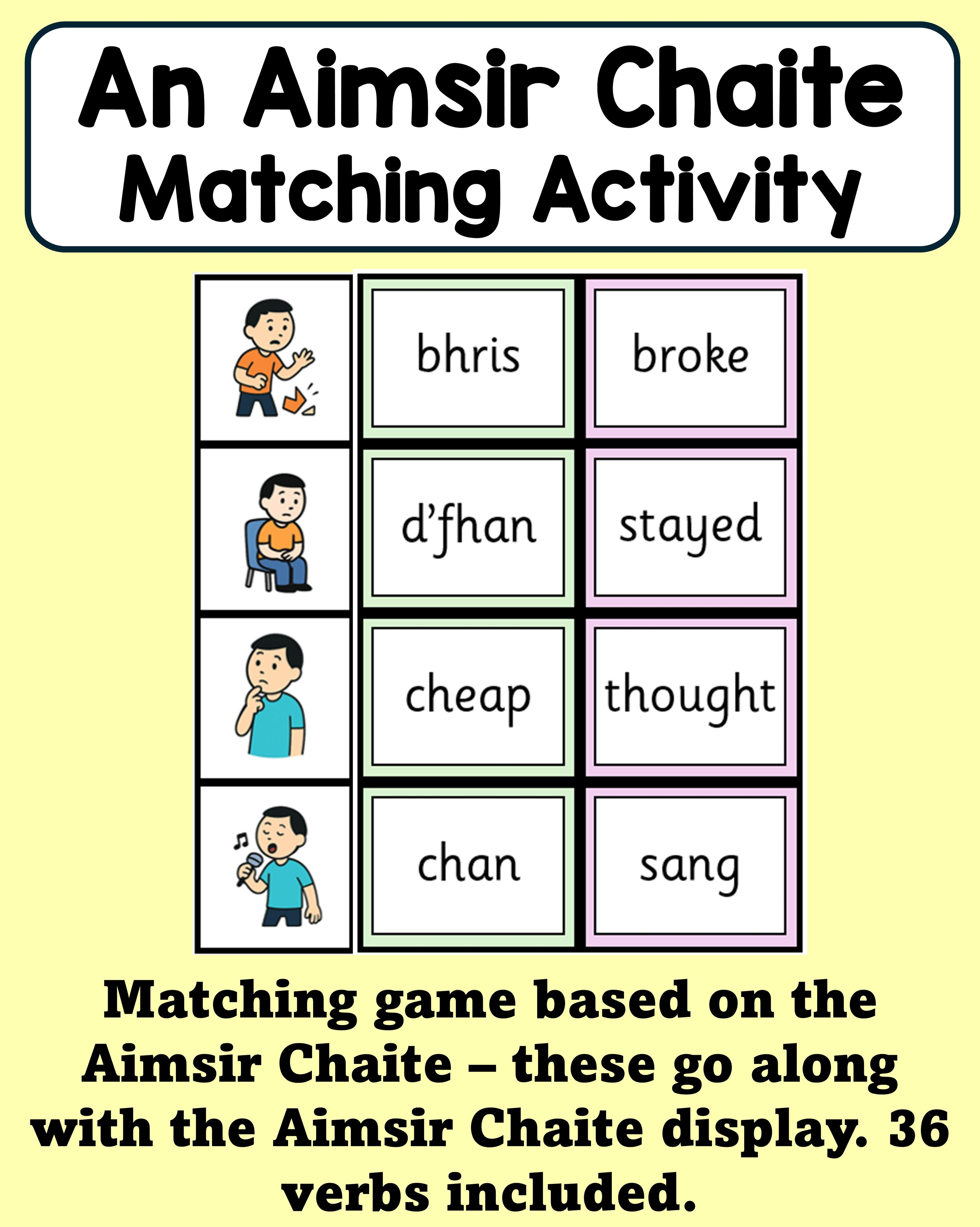 Aimsir Chaite - Matching Game
