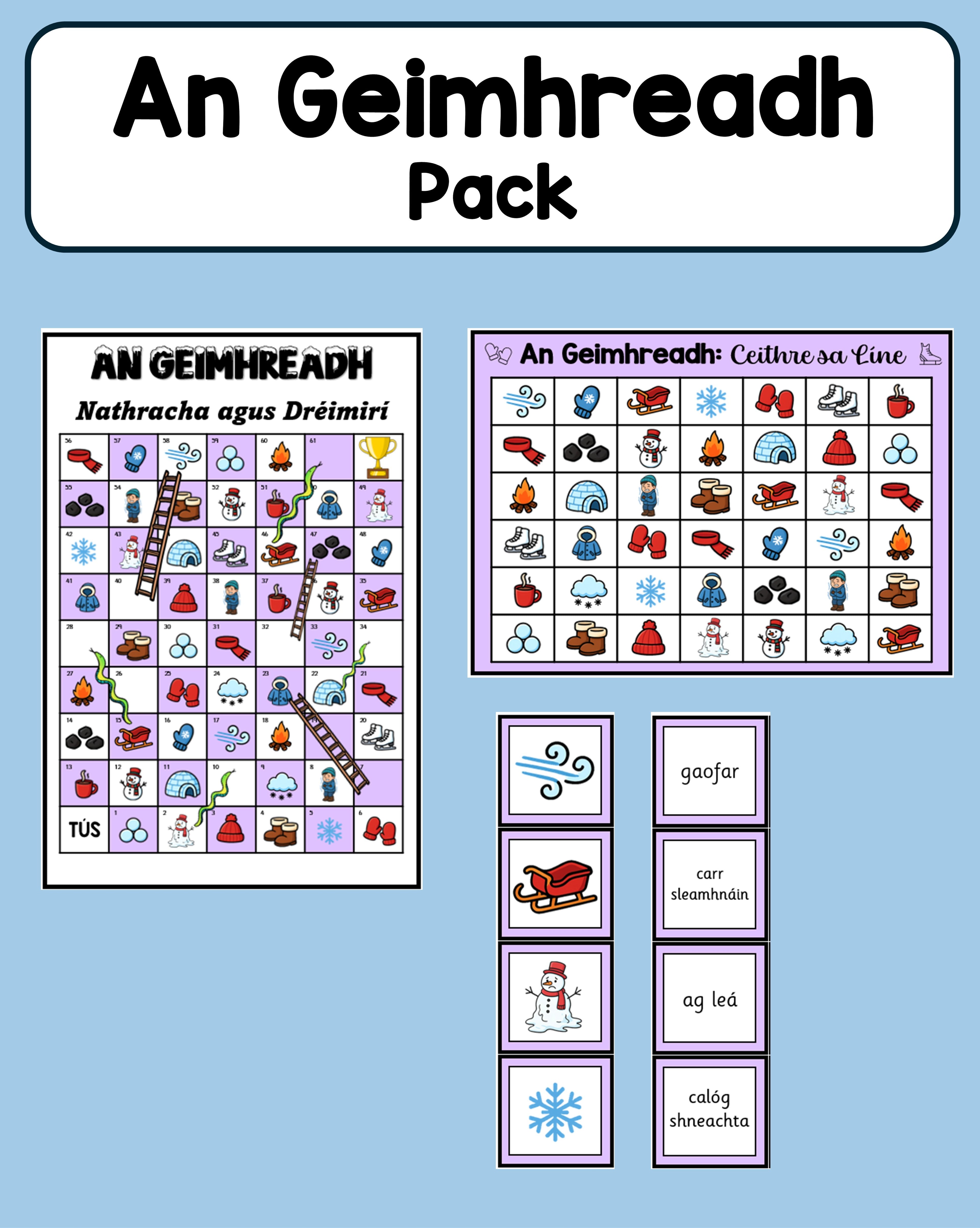 An Geimhreadh - Activities