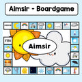 An Aimsir - Cluiche Cláir (boardgame)
