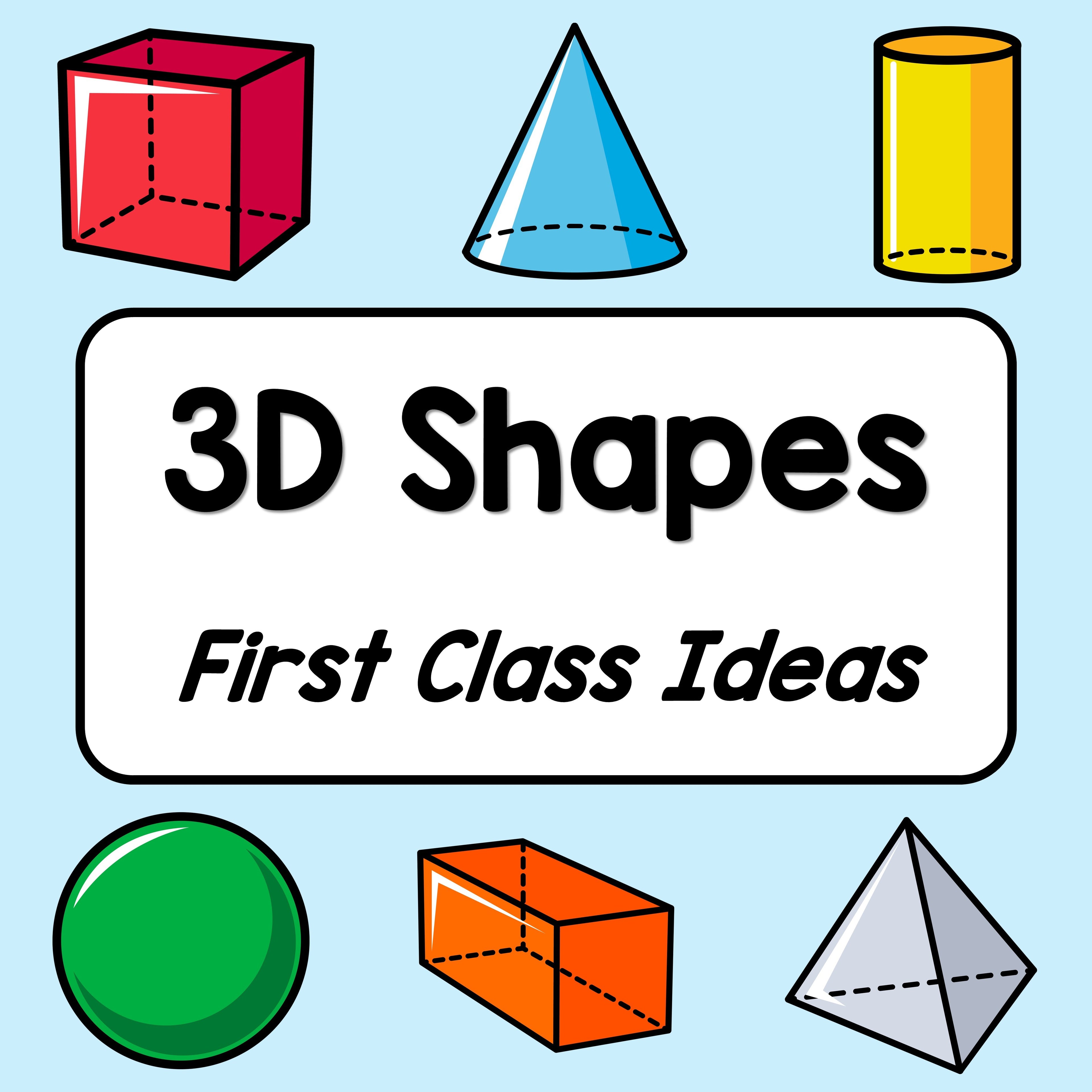 3-D Shapes Pack