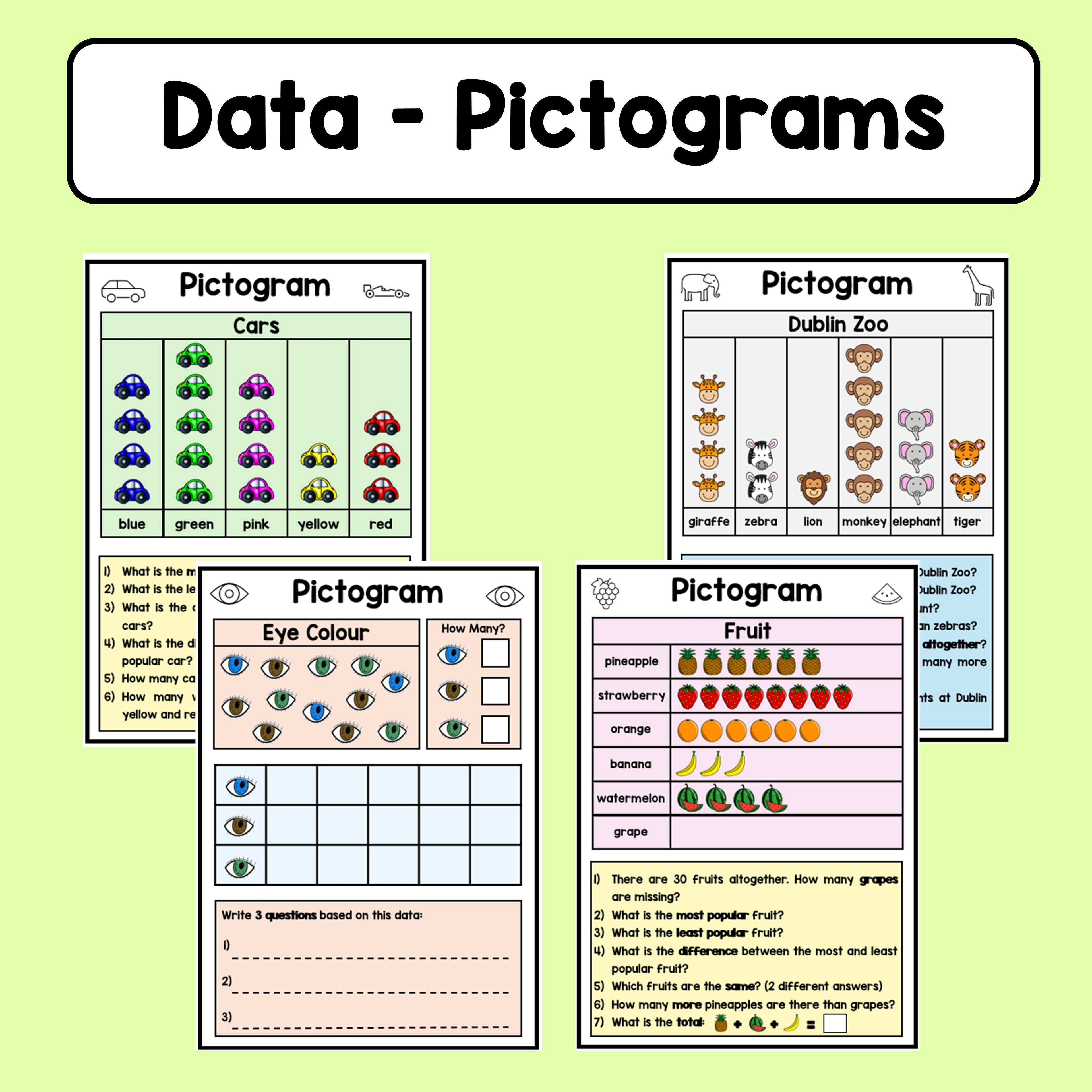 Data - Pictograms