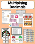 Multiplying Decimals Pack