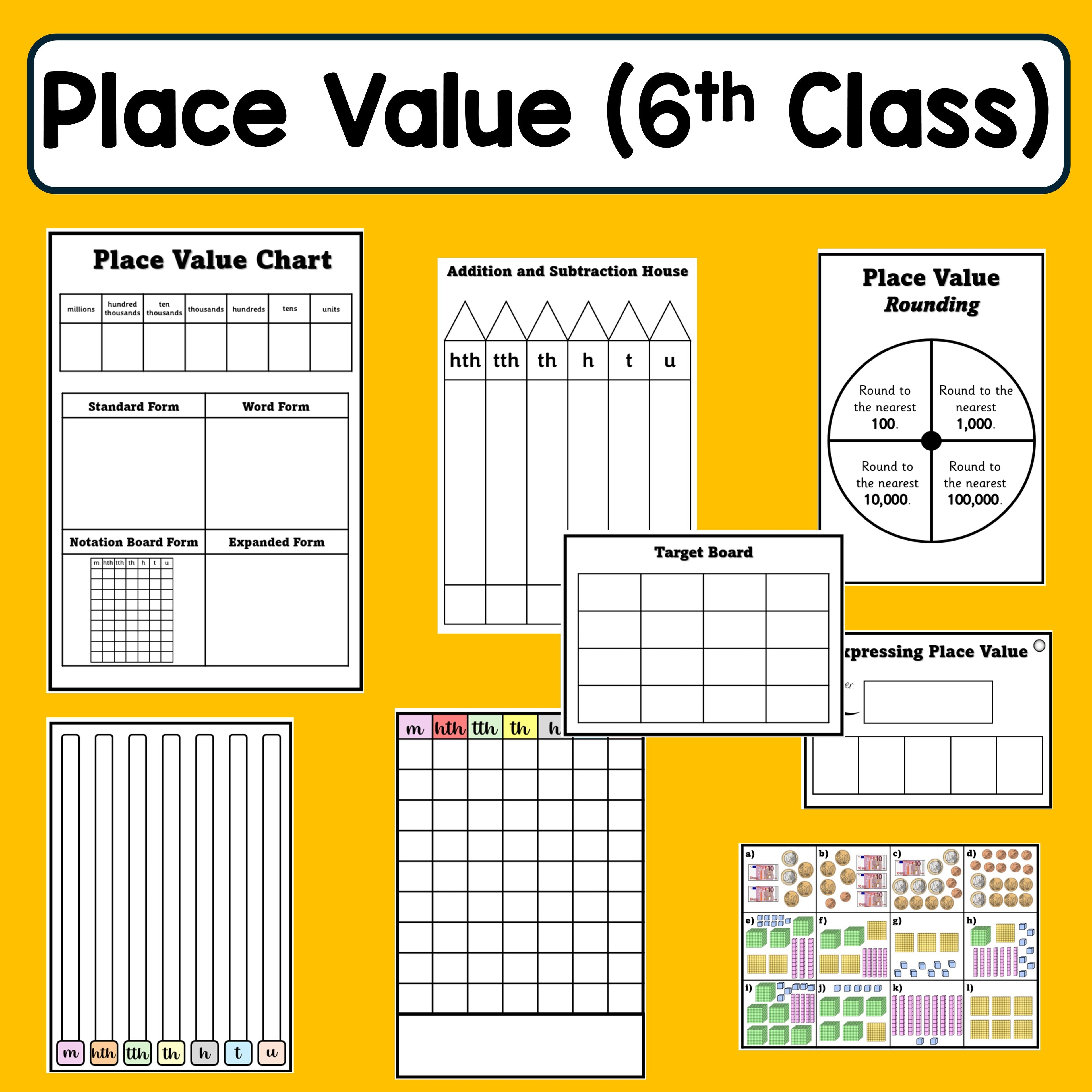 Place Value - 6th Class