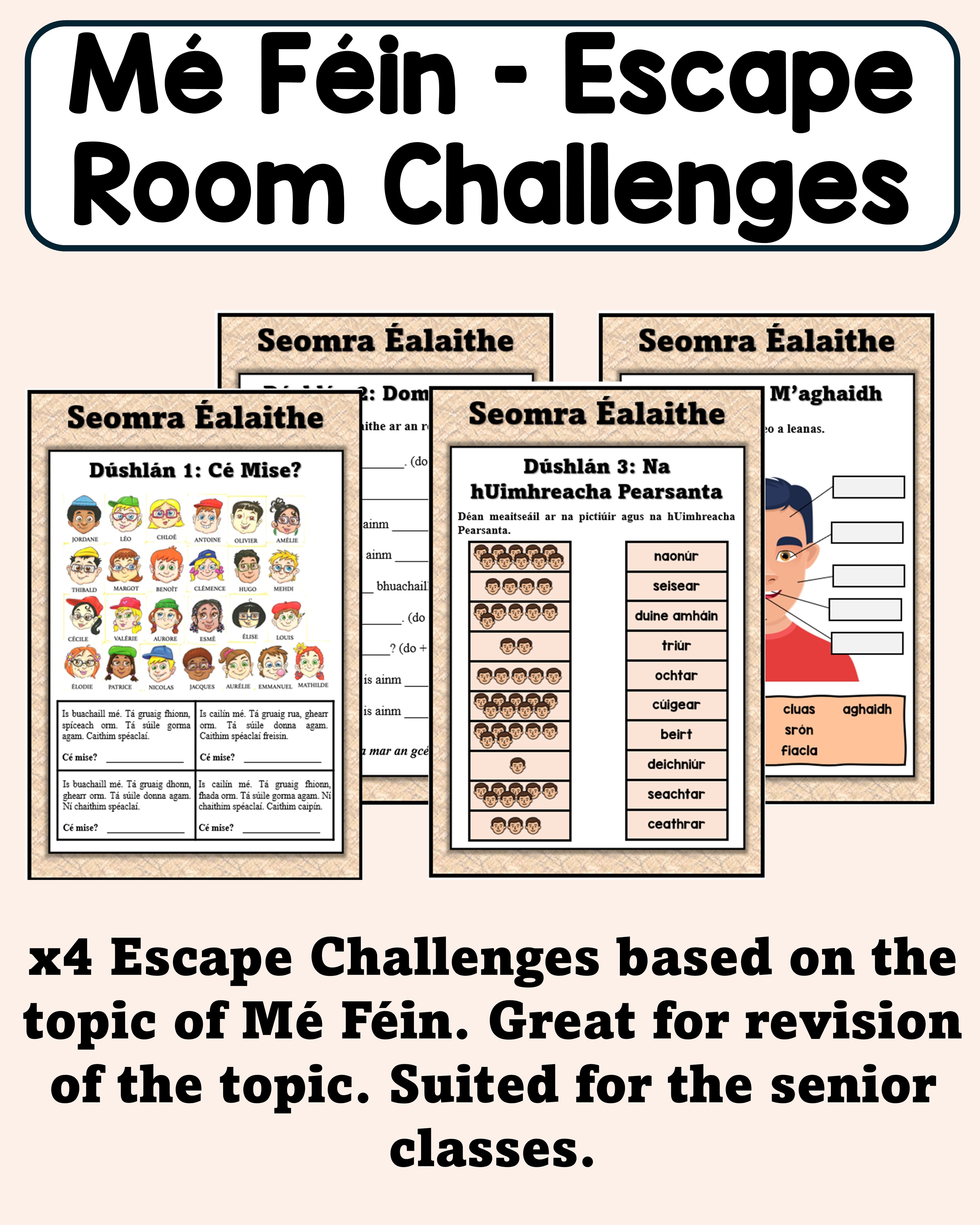 Mé Féin - Escape Room Challenges
