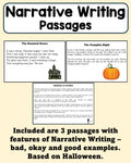 Narrative Writing - Passages (Features)